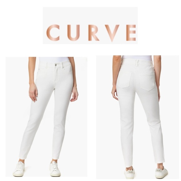 Curve White Weekend Warrior Skinny Jeans 6 - Picture 1 of 11